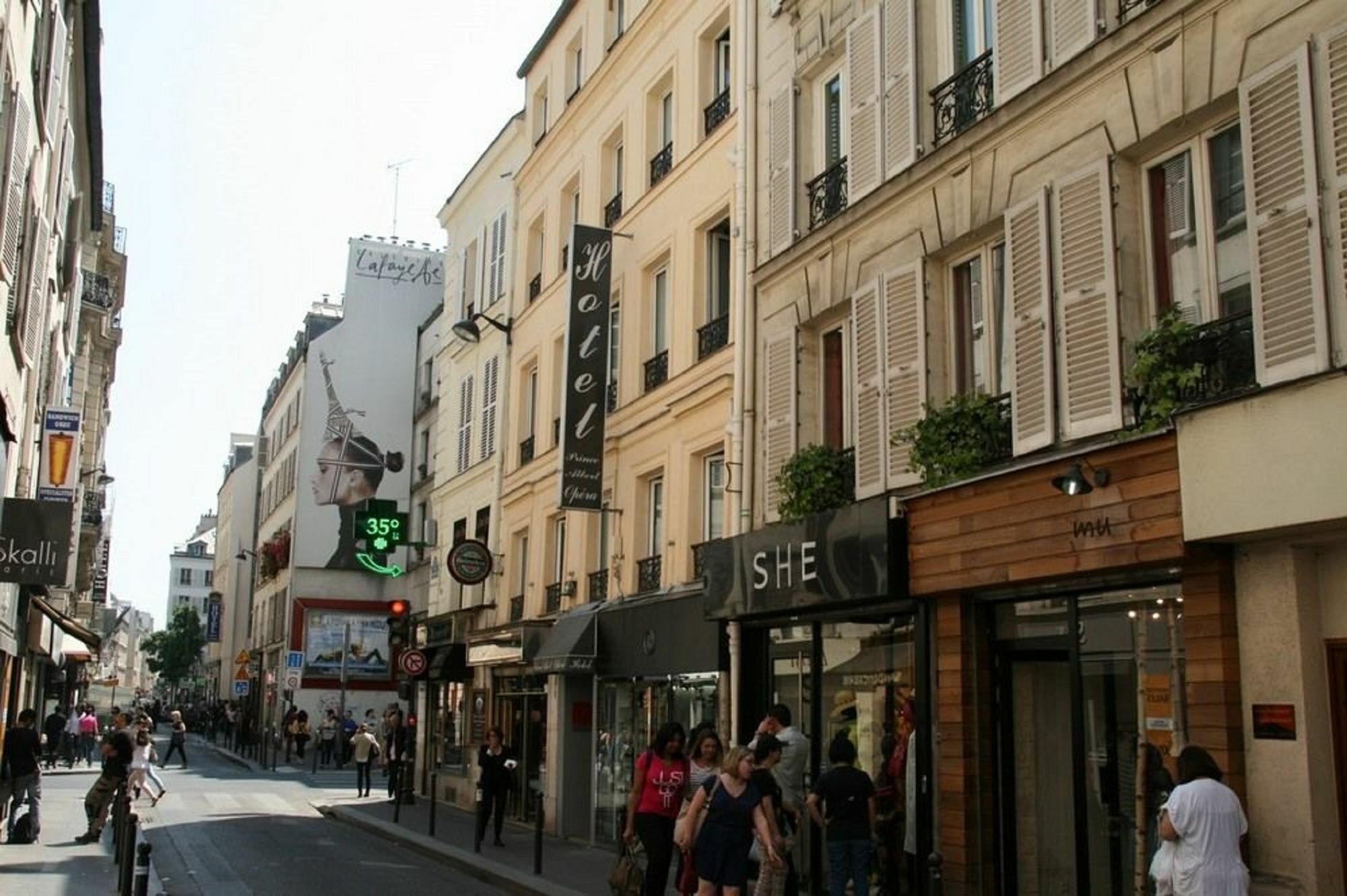 โรงแรมปริ้นซ์ แอลเบิร์ต โอเปรา ปารีส ภายนอก รูปภาพ